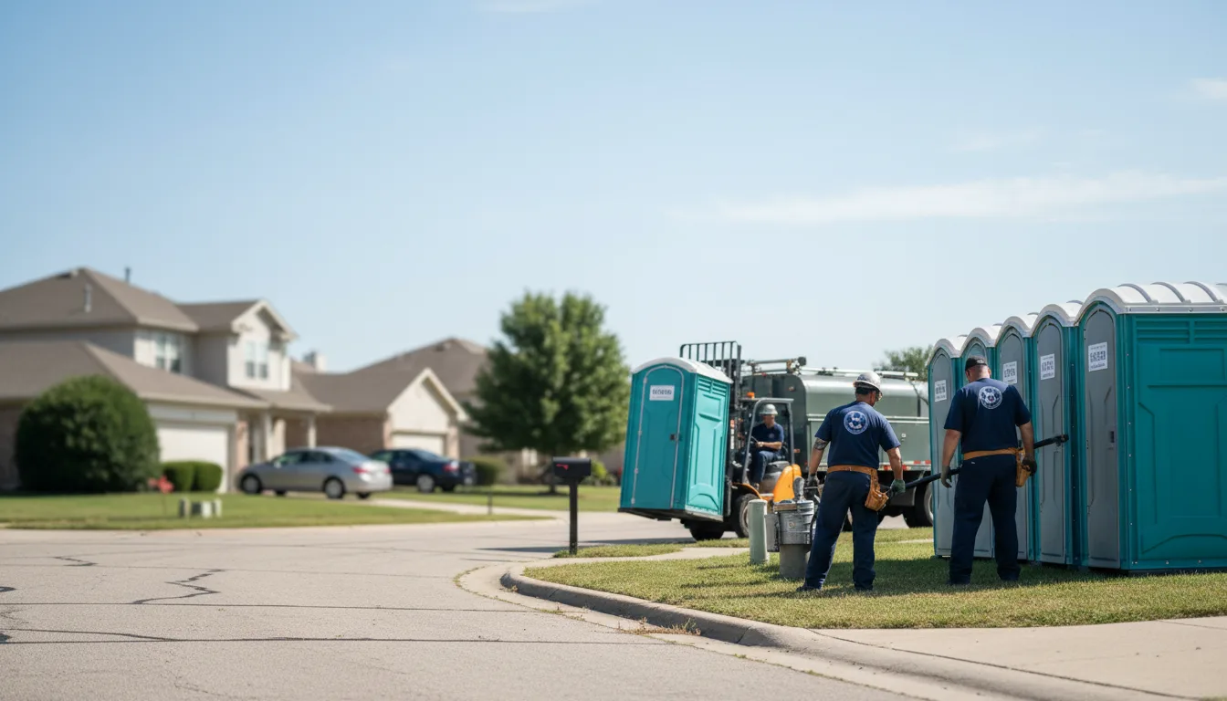 Porta Potty Rental in Chase, KS near me